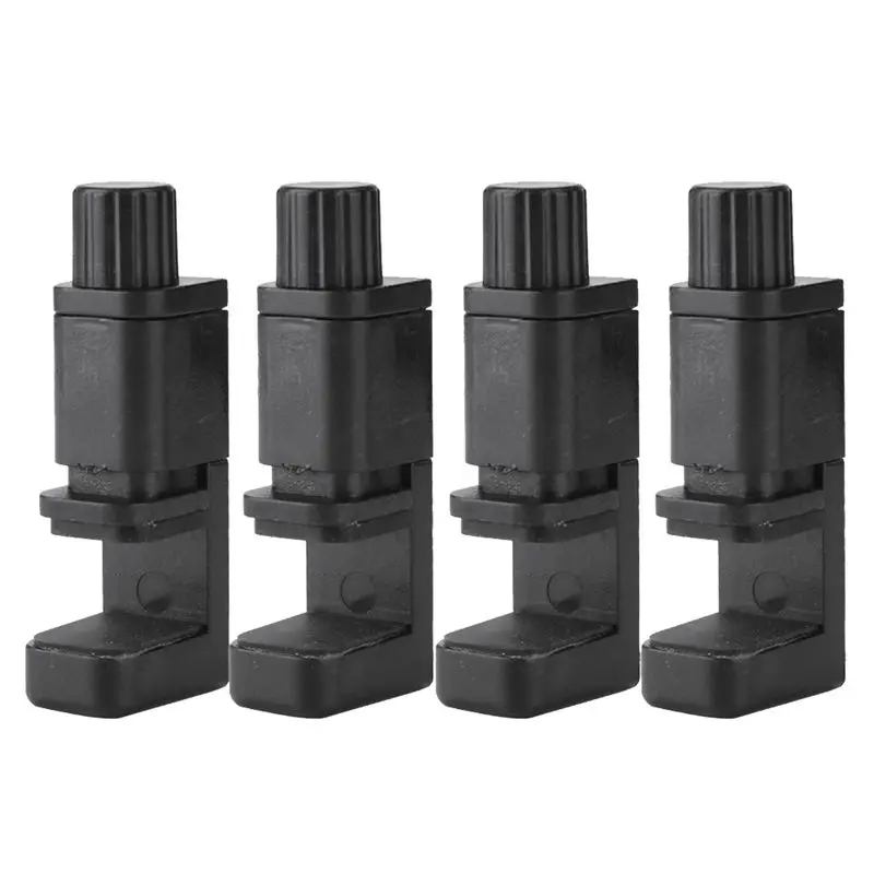 [NEWA64Z!】 4 Piece Universal Fixture Clamp Holder Adjustable Black Mobile Phone Repair Tools LCD Display Screen Fastening Clip T