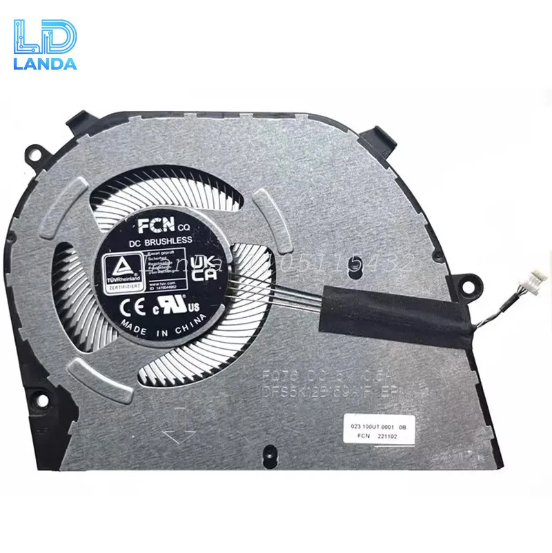 

New For Dell Inspiron 16 5635 06WR1W 023.100UT.0001 CPU COOLING FAN