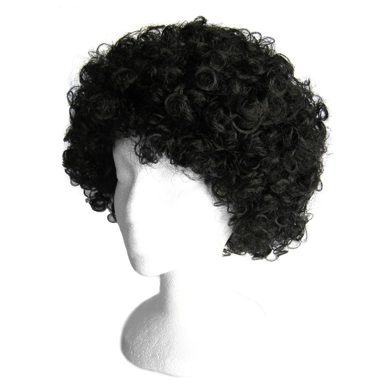

Economy Black Afro Wig ~ HALLOWEEN 60s 70s DISCO CLOWN COSTUME PARTY CURLY FRO