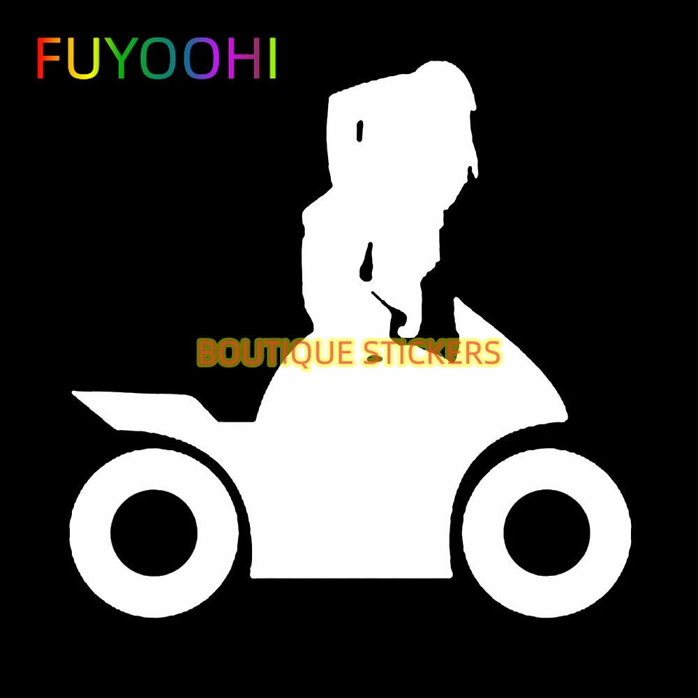 FUYOOHI Fashion Beauty and locomotive Vinyl Car Stickers Car Window Motorcycle Accessories Decals