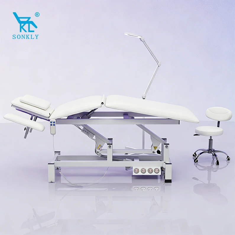 Factory Direct-sale Electric Chiropractic Bed Massage Bed for Use in Hospitals and Clinics with 2 Motors