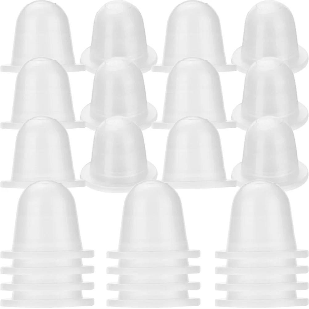 100 قطعة أكواب حبر سيليكون سميكة مقاومة للاهتراء أصحاب الصباغ المدمجة المحمولة لوازم الوشم حاويات الحبر القابلة لإعادة الاستخدام