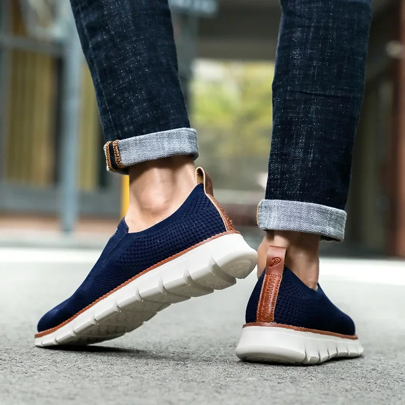 Hoge Kwaliteit Mannen Sneakers Schoenen Mannen Loafers Mode Ademend Mesh Man Casual Dansschoenen Mannelijke Trainer Zapatillas Hombre