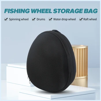 Sac de moulinet de pêche portable OligOutdoor Case Cover Box, Spinning, Carry, Tackle Bag, Accessoires