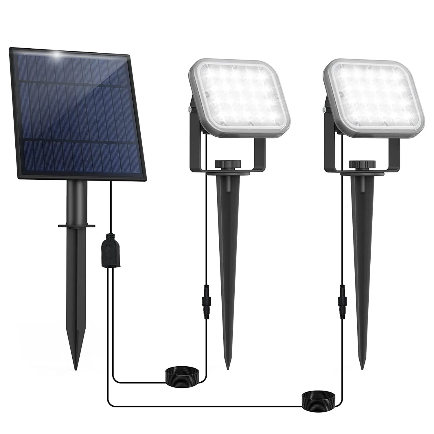 3000K/6000K/RGB Solar-LED-Licht Outdoor IP65 Solar Lampe Garten Dekoration 4in 1/2in1 außen Super Helle Landschaft Scheinwerfer