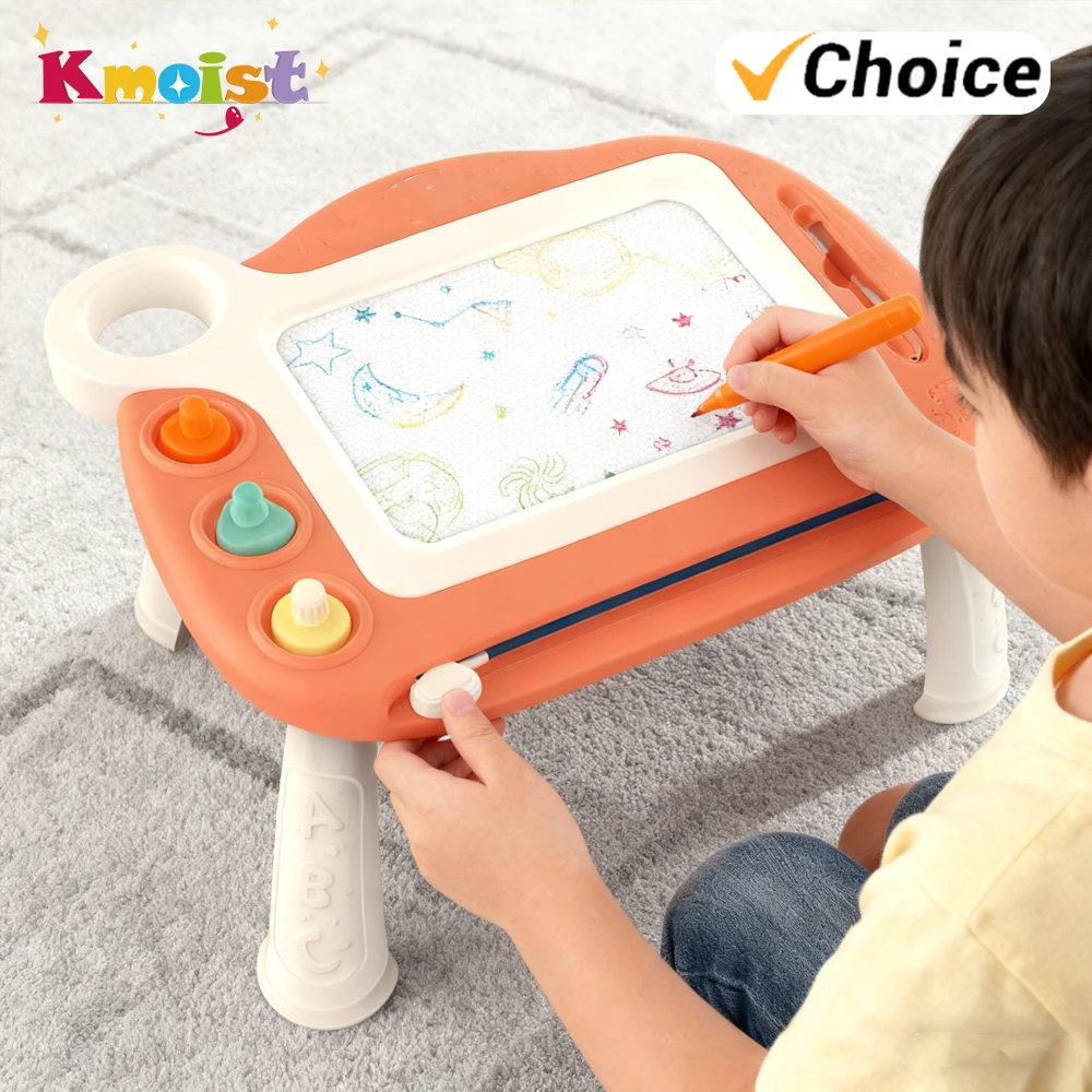 Kleurrijke tekentafel speelgoed magnetische doodle board stem educatief speelgoed magnetische tekentafel voor kinderen kerstcadeaus