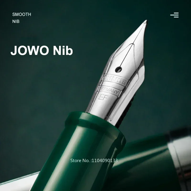 

Новая немецкая перьевая ручка JOWO серии 78G с перьями EF/F/M, из смолы, для плавного письма, деловая ручка