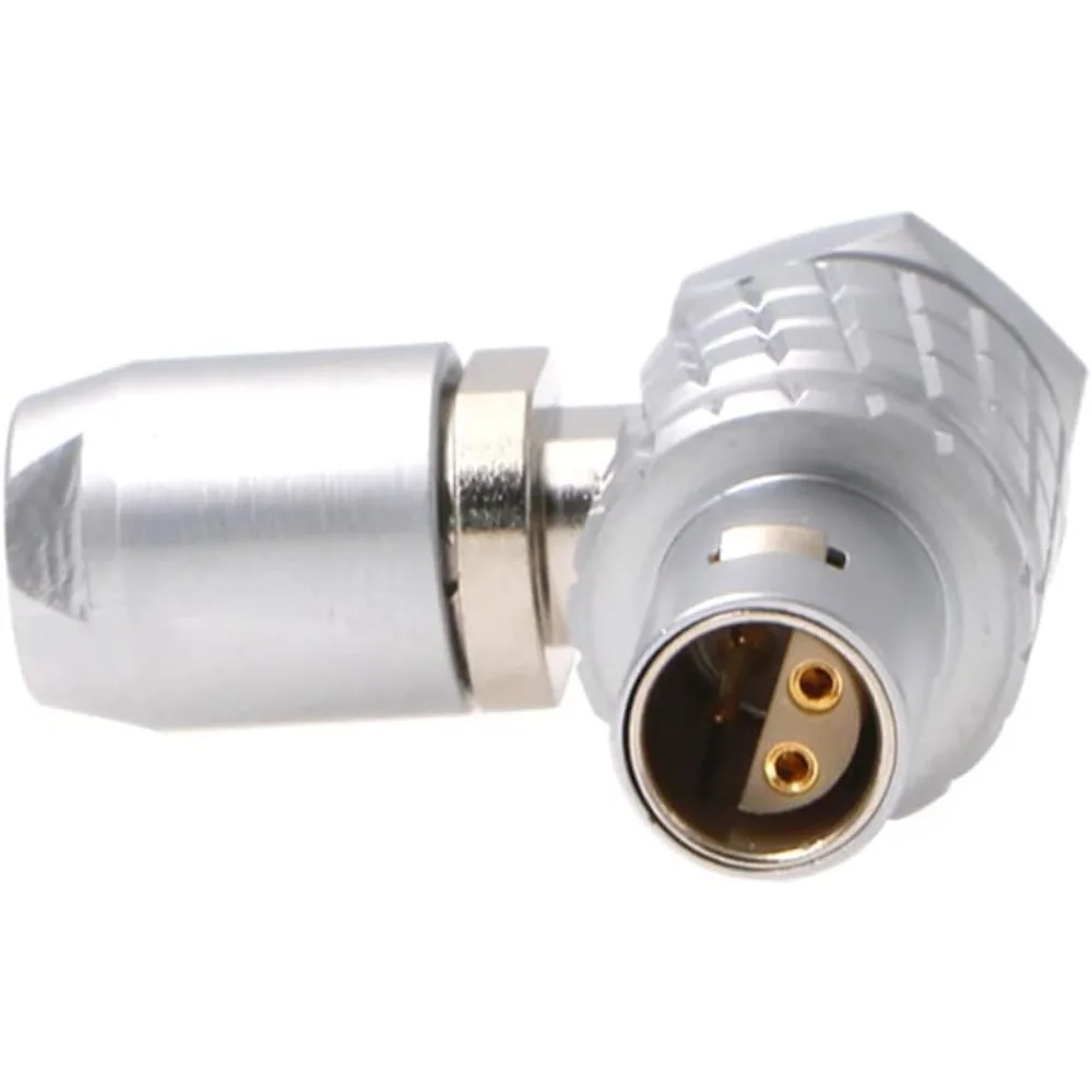 Z-CAM-E2 Right-Angle 4-Pin Plug FLA-0S-304 Compatible Connector for Trinity| Z CAM-E2 Camera Power-Cable 2pcs Alvin’s Cables