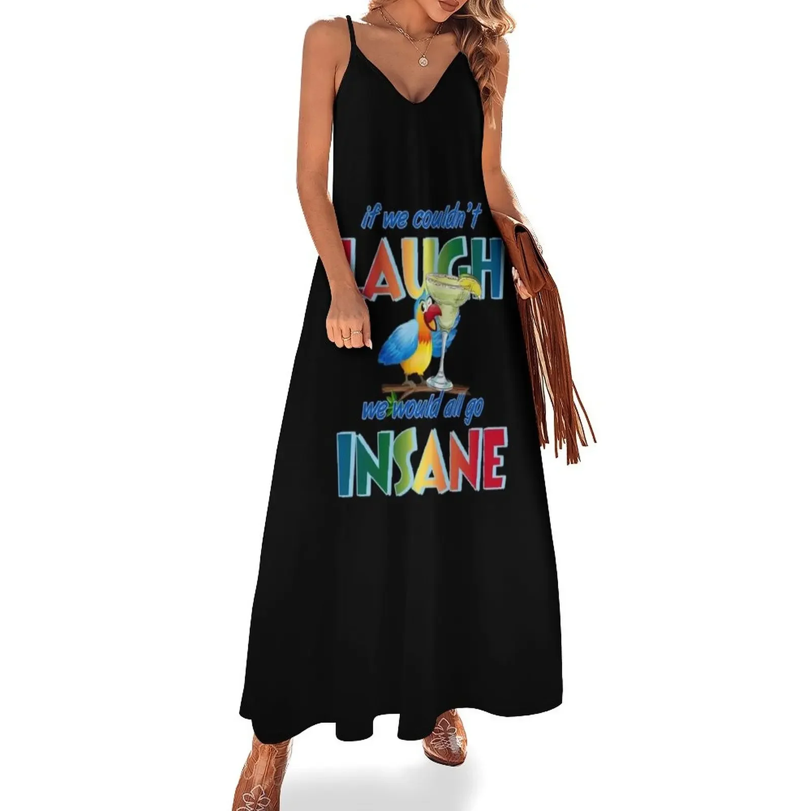 

If we couldn't laugh, we would all go insane. Sleeveless Dress loose women's dress dresses for women 2024 luxury designer party