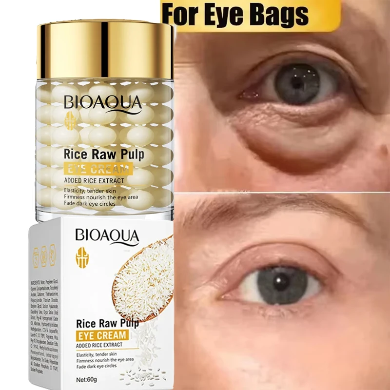 

Instant Eye Bag Removal Cream Collagen Anti-Wrinkle Fade Fine Lines Firming Skin Anti Dark Circle Puffiness Brighten Eye Care