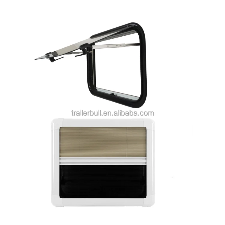 Motorhome Windows Customizable Single Pane Tempered Glass Expedition Outdoor Waterproof RV Campers Off-Road DIY