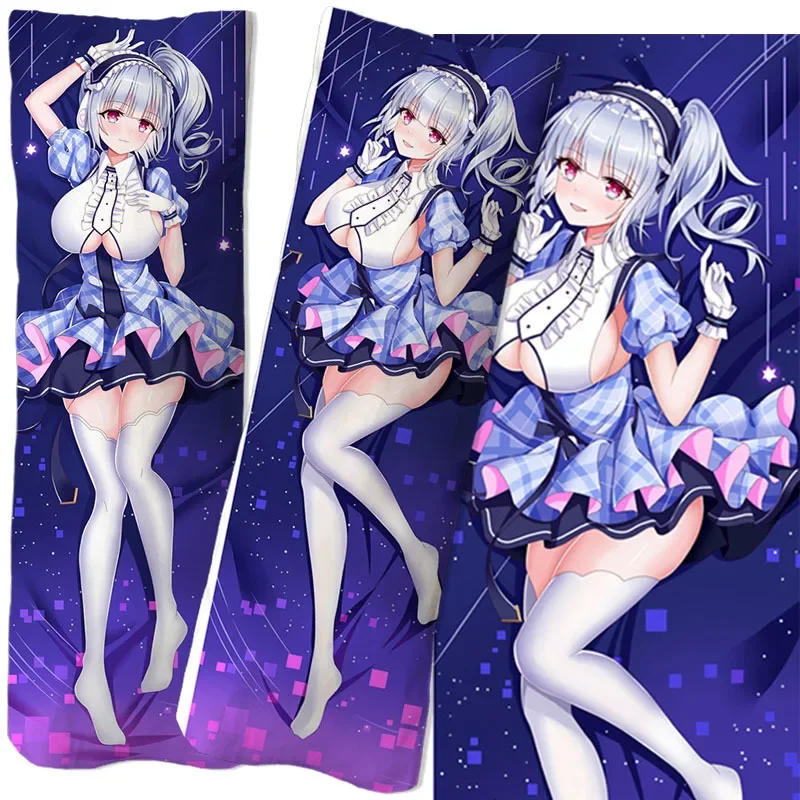 Games Azur Lane figure Equal body hug body pillow pillowcase double-sided 3D printing bedding DIY two-dimensional sexy gift