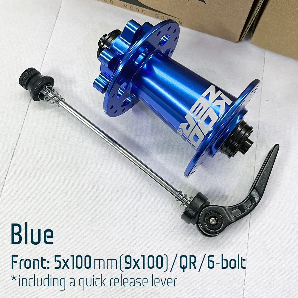 KOOZER 15x100 Front Hub Bicycle 32-hole Mtb Thunder Masses Blue