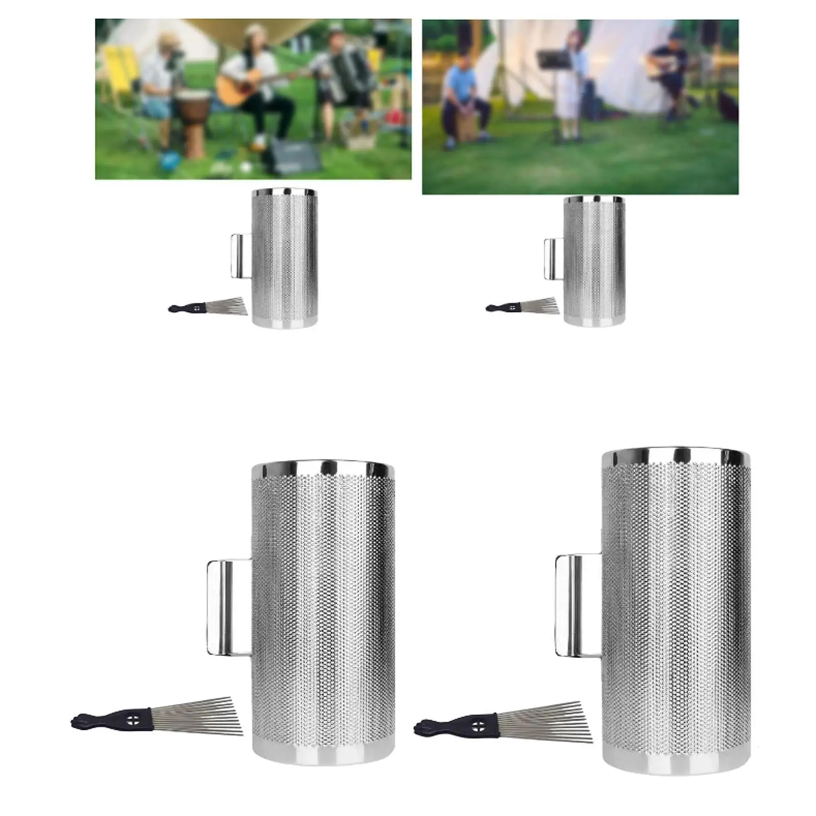 

Инструмент Guiro, металлический песочный цилиндр, игрушка, подарки для концертов, вечерние группы