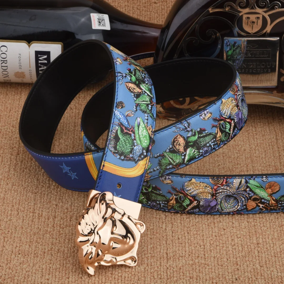 حزام كاجوال عالي الجودة مصمم حزام أصلي للرجال بإبزيم معدني ناعم حزام مصمم أزياء للرجال أحزمة للنساء