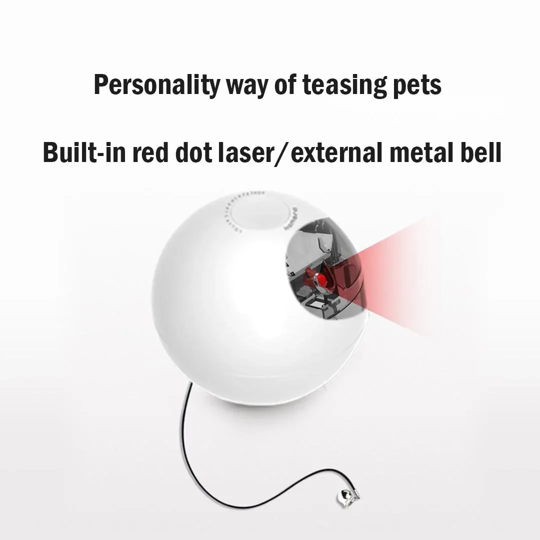 Xiaomi Pet Smart Cat Toy Electric Automatic Cat Ball Cat Interactive Toys Self-moving Kitten Roller Toys For Indoor Play Youpin