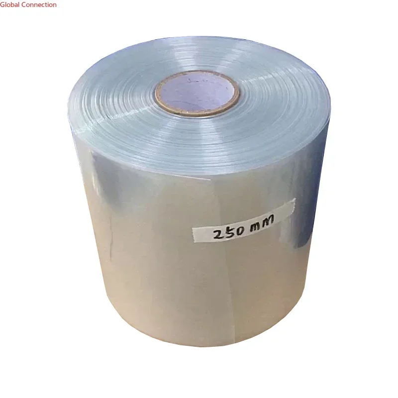 1kg Transparent PVC Heat Shrinkable Tube 18650 Battery Shrink Film Insulation Heat Shrinkable Tube 21700 Battery Shrink Film