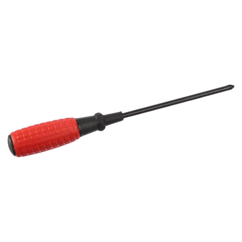 Rubber-coated Anti-slip Handle One-word screwdriver Strong Magnetic Steel Screwdriver 5 Inch
