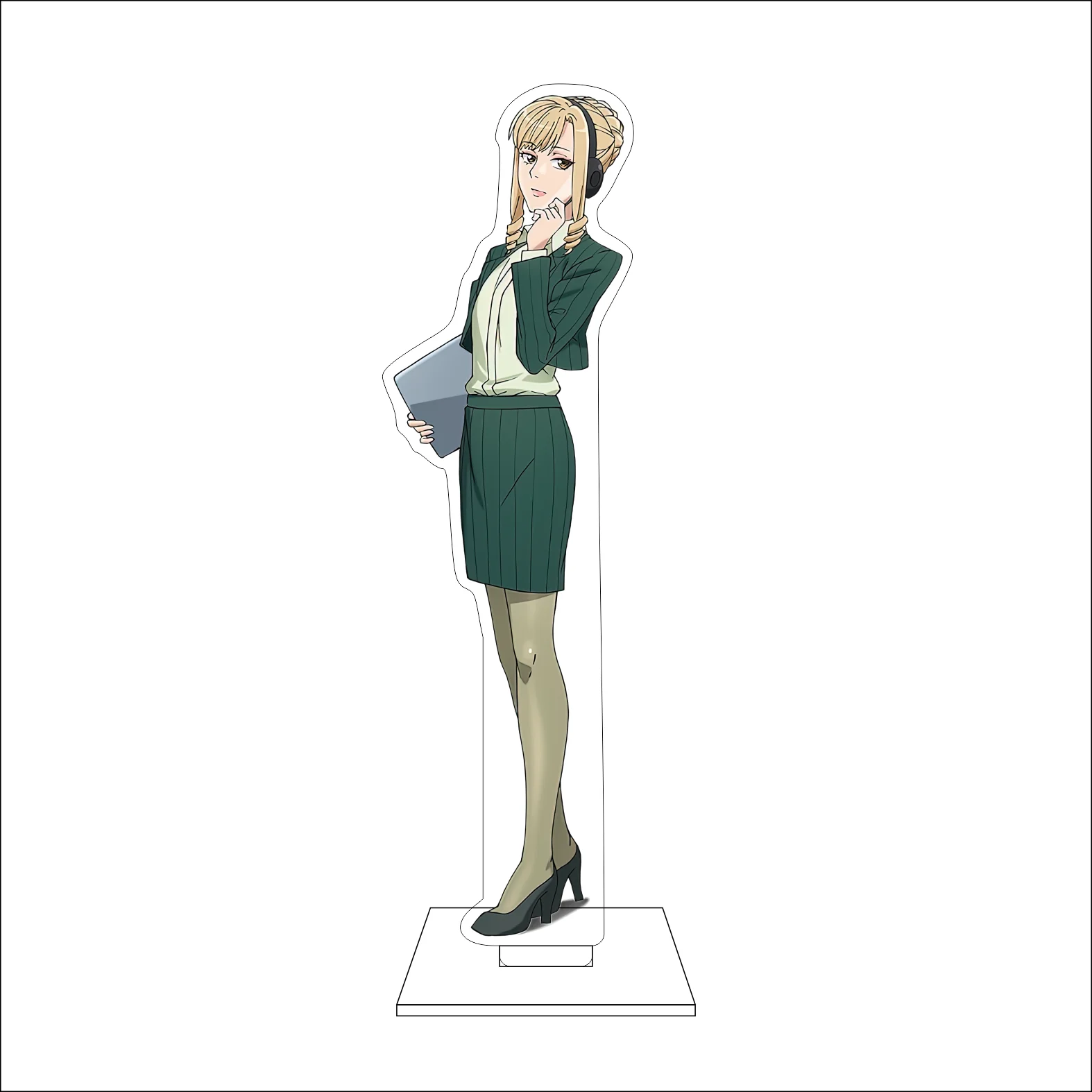 16CM Anime Cells at Work! Cosplay Acrylic Figure Stand Plate Platelet Macrophages White Blood Cell Red Blood Cell Ornaments Gift view 6