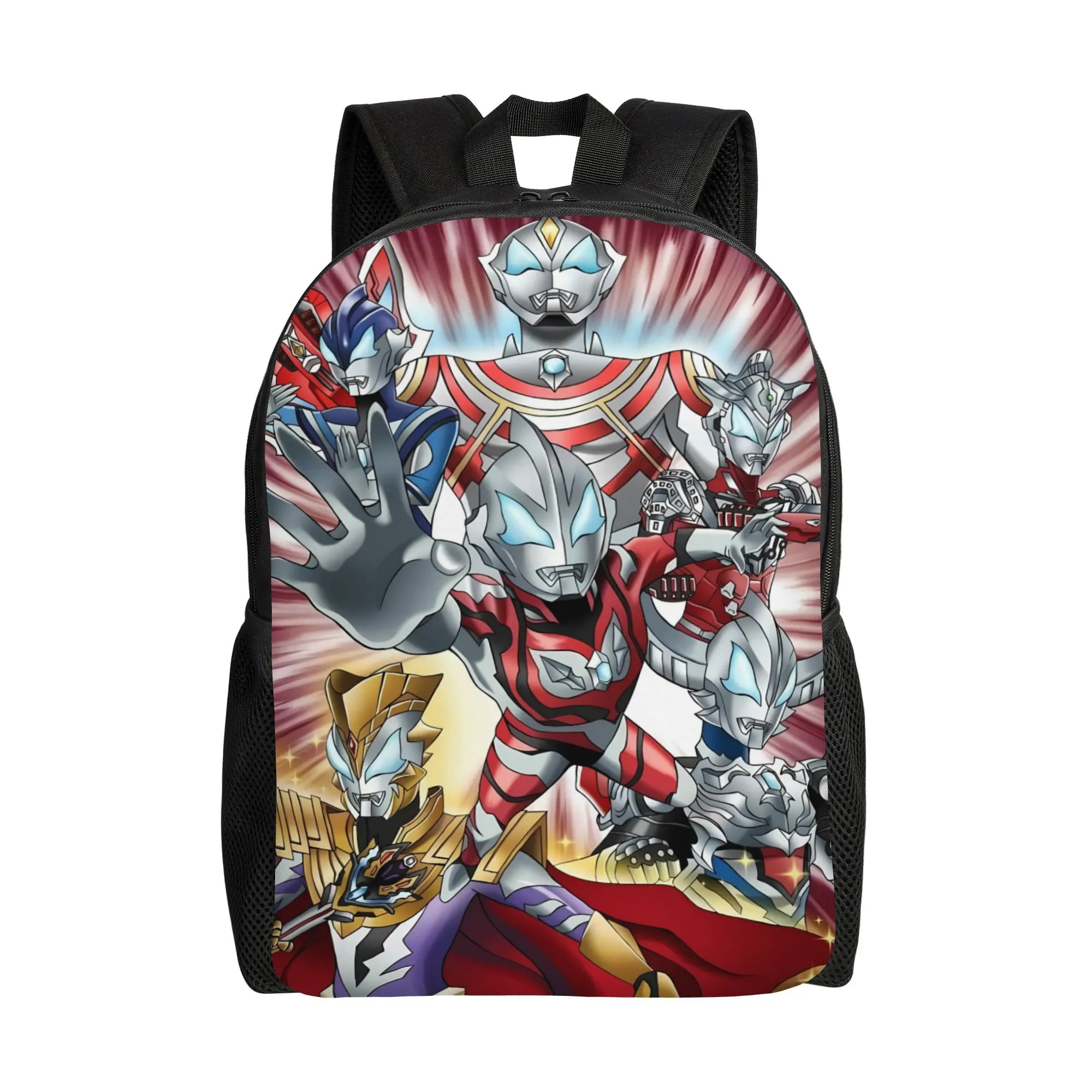 Ultraman Backpack  Aesthetic Backpacks Unisex Workout Soft School Bags High Quality Rucksack