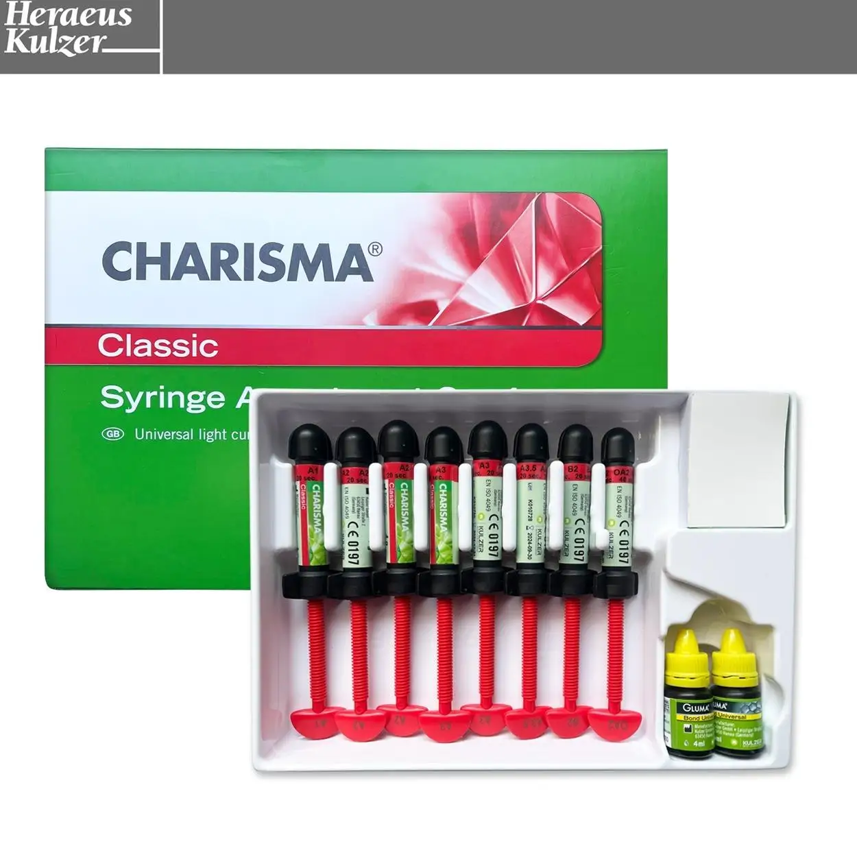 Heraeus Kulzer - Charisma Classic is the very first composite to offer the second generation of Microglass filler technology.