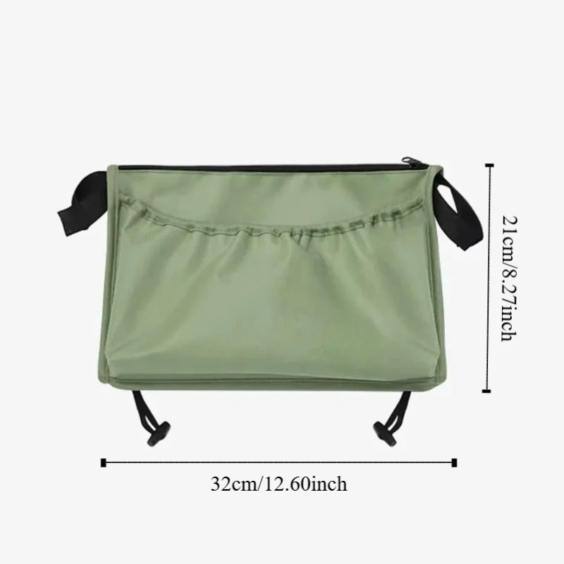 Multifunction Stroller Storage Bag Oxford Cloth Large-capacity Stroller Hanging Bag Diaper Bottle Waterproof Mommy Bag