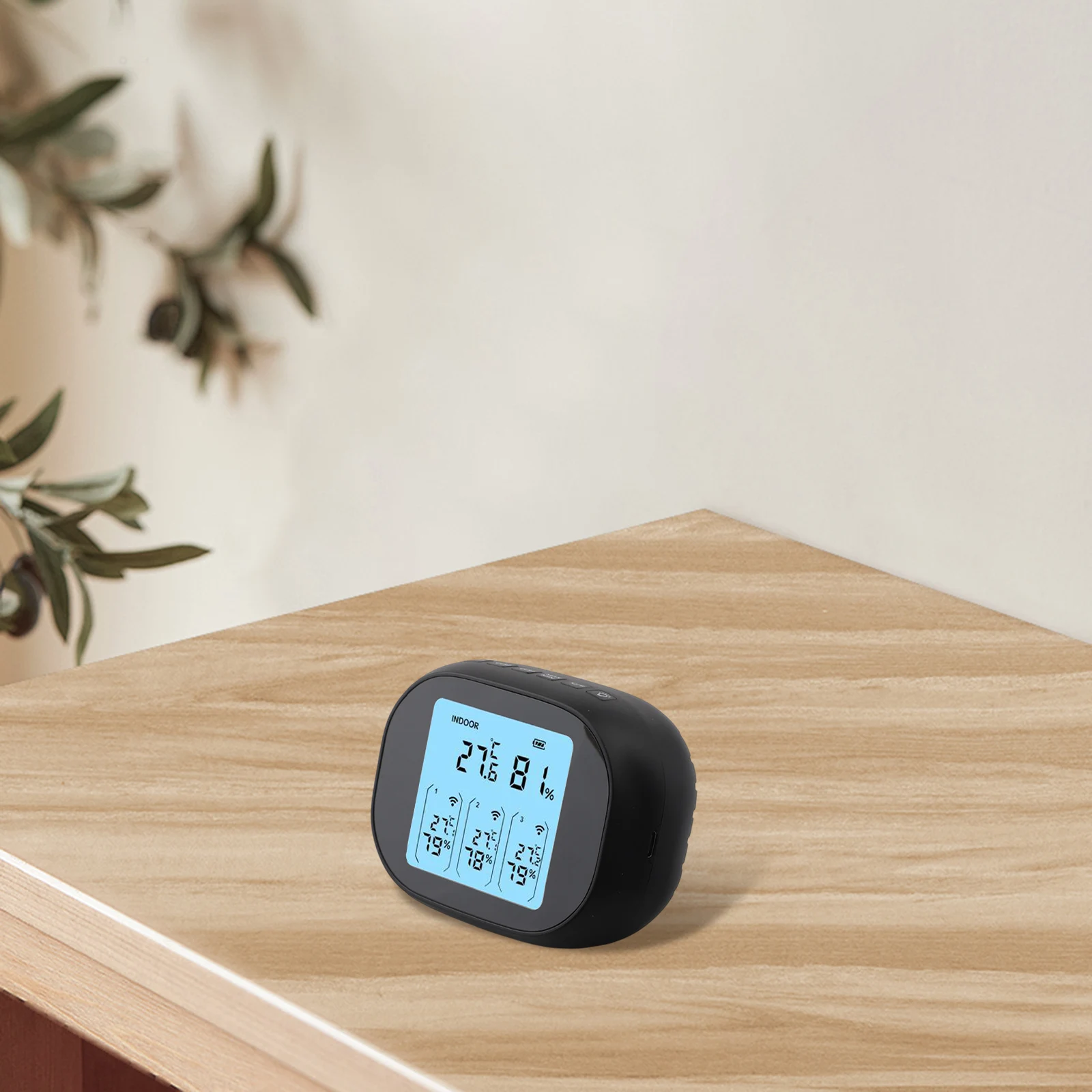Digital Temperature Sensor 135x120x60mm Packaging Wireless Thermometer Humidity Range 20 99 Temperature Range -10 60