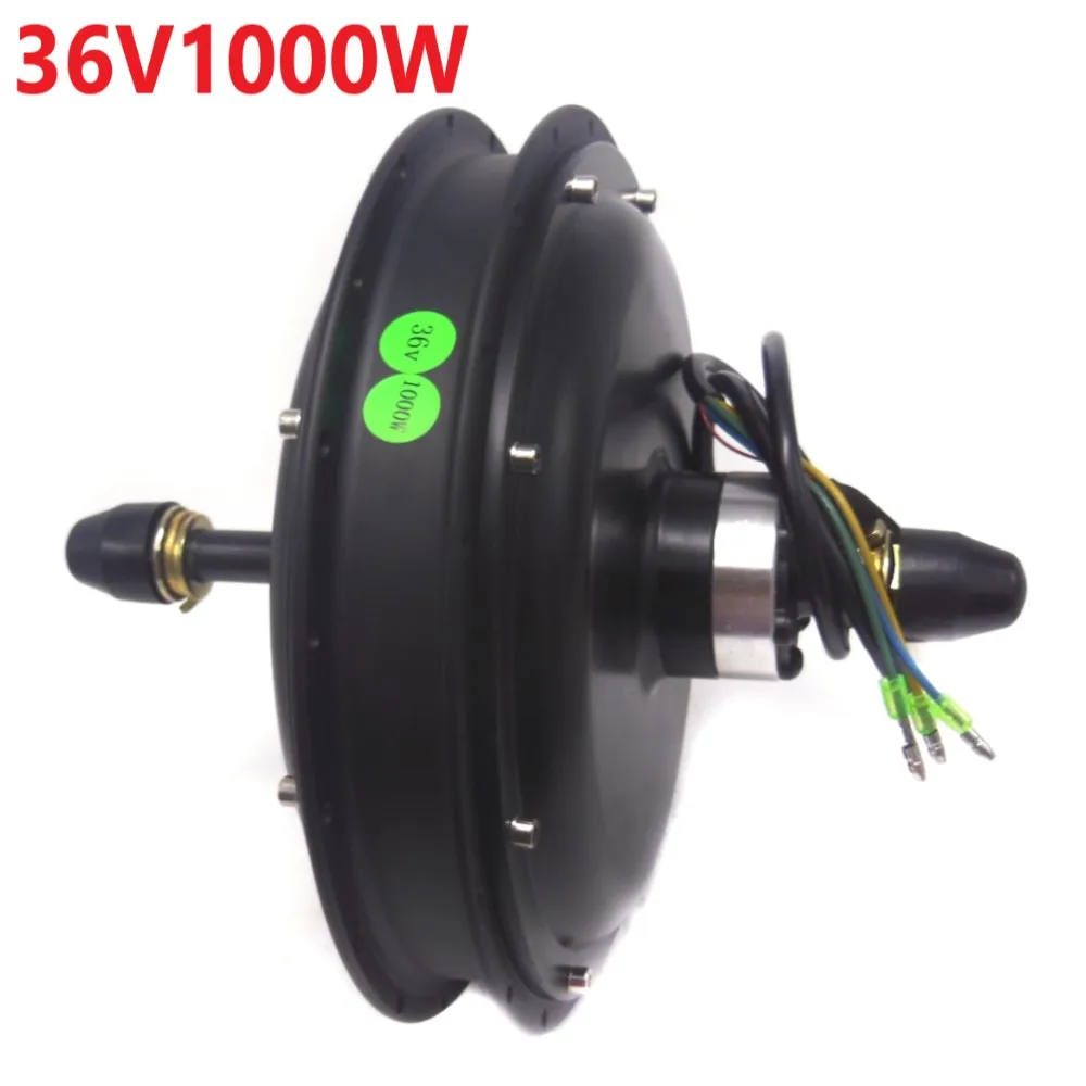 

EVFITTING E-bike Fatbike Motor 36Volt 1000W Brushless DC Hub Motor for Rear Wheel Fatbike 170mm Dropout