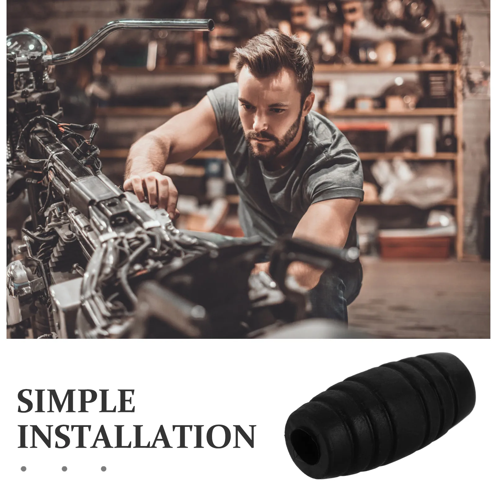 

Motorcycle Gear Shifter Rubber Motorcycle Gear Shifter Cover Cover Non Slip Peg Boot Protector Compatible Most Models Car