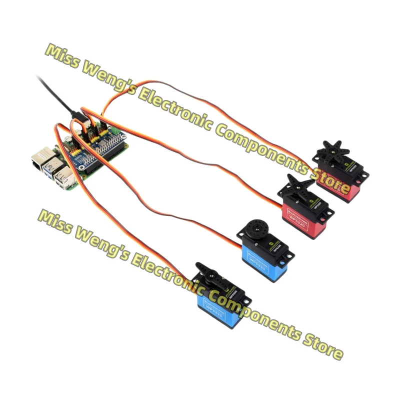 WP5320 WP5335 20kg.cm/35kg.cm digital servo copper teeth waterproof and dustproof high torque 180 ° PWM control