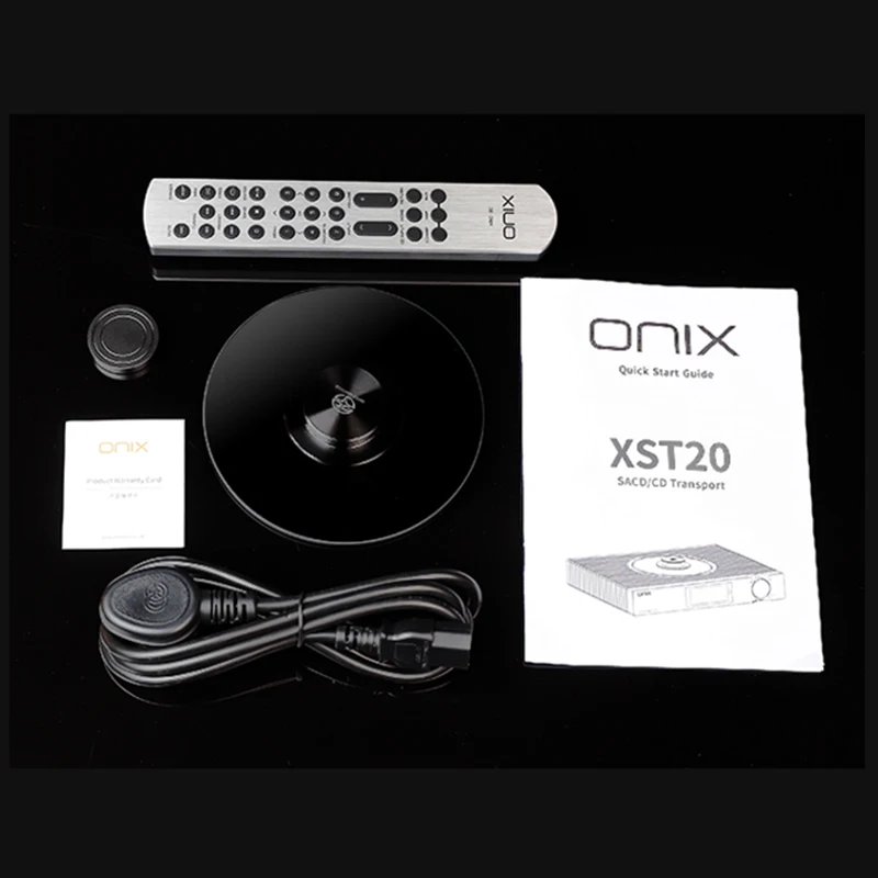 ONIX XST20 SACD/CD عرض القرص الدوار 4.4 بوصة يدعم I2S/USB/AES/BNC/الإخراج المحوري/البصري يدعم أوضاع الإخراج المتعددة