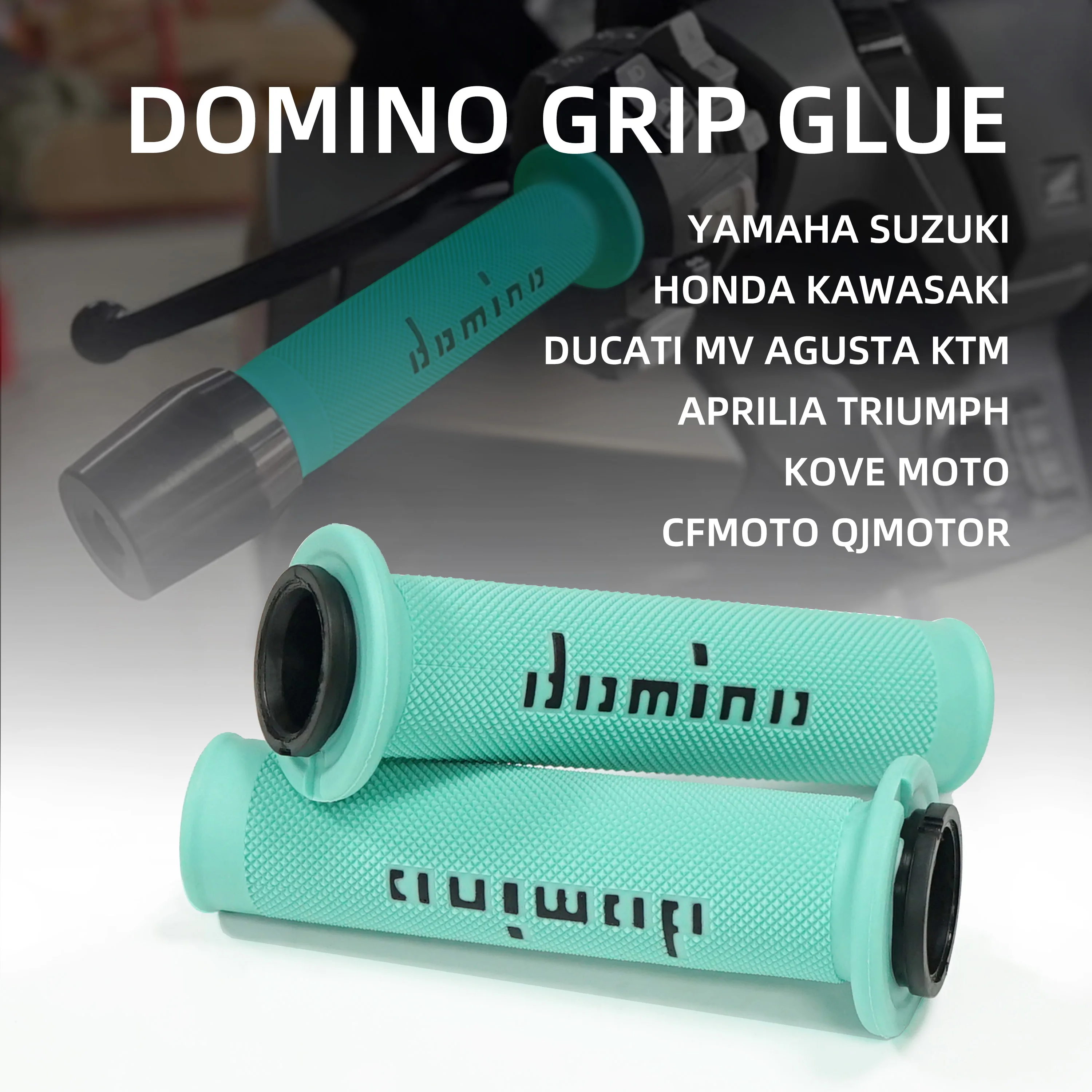 

Универсальные резиновые ручки Domino для мотоцикла 22 мм 24 мм