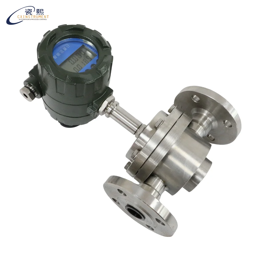 

High Viscosity Heavy Oil Fuel Flow Meter 0.5% Accuracy Oval Gear Flowmeter