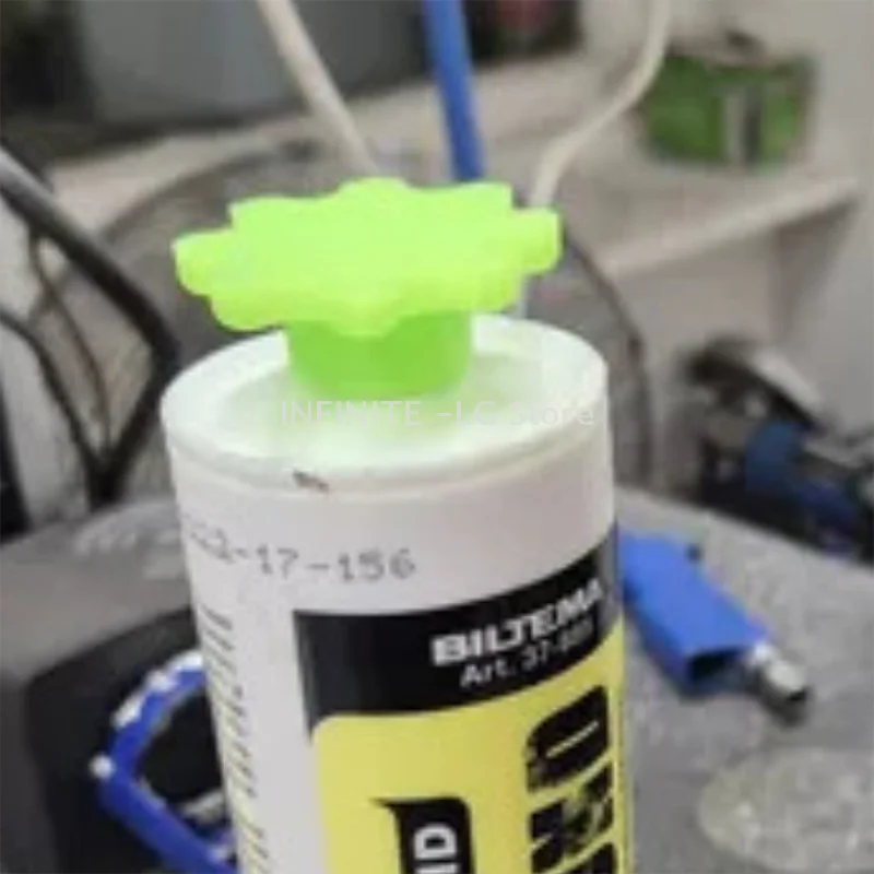 使いやすいコンパクトなポータブルチューブキャップ：ホース用ホワイトレッドシリコンチューブアクセサリー1個