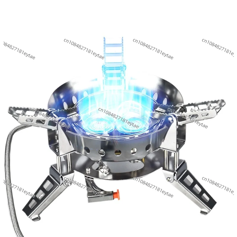 

Уличная плита Портативная газовая полевая плита для пикника B17 Ветрозащитная газовая плита