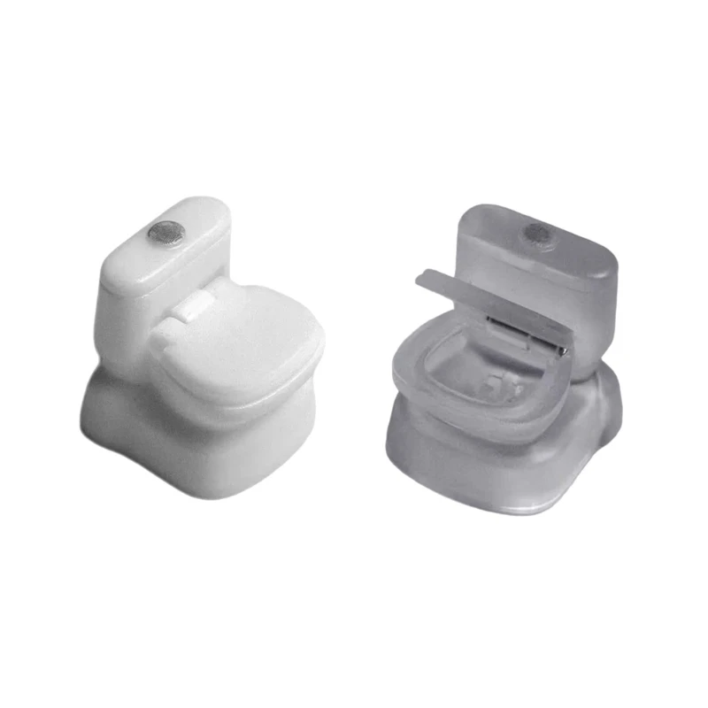 

U55C Funny Open Lid Toilet Transparents ABS Material Keycap For Personalization Mechanical Keyboard