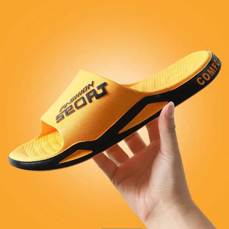 Summer men women soft light comfortable Wear Resistant Skid Resistant Shock Absorption PVC Beach Shoes Outdoor Sandals