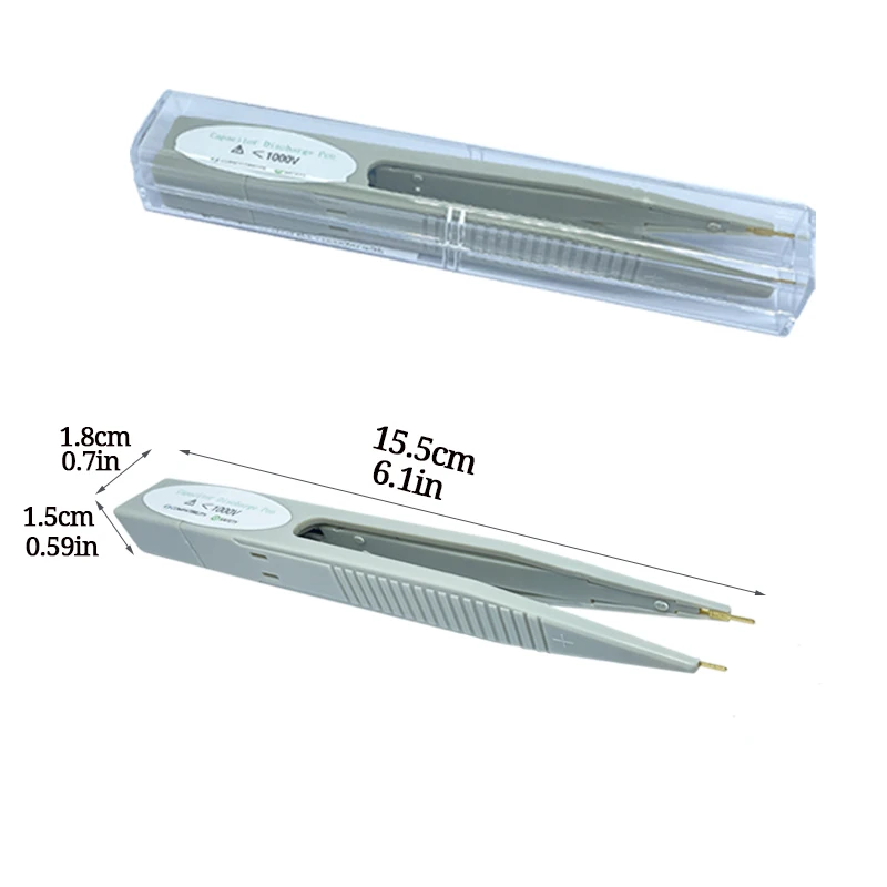 1000 V Kondensator Entladung Stift Hochspannung Schnelle Entladung Werkzeug Digitale Sparkpen Elektronische Reparaturen Entlader Entladung Stift – Detail 7