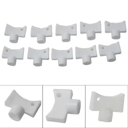 10pcs Plastic Radiator Keys Heater Bleed Key Wrench Plumbing Bleeder Key Radiator Wrench Air Vent Central Heating Tool