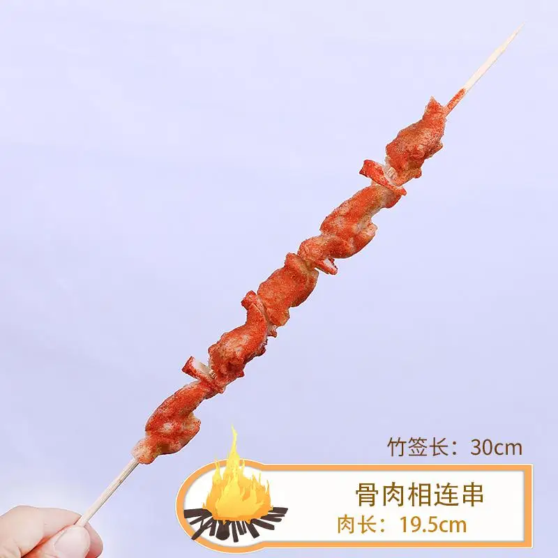 Nepspiesjes Winkeldecoratie Vleeswaren Winkel Vlees, Kip, Rundvlees, Vis, Garnalen, Schapenvlees, Krab, Vleesballen Kunstmatige Simulatie Kebabs Kabob