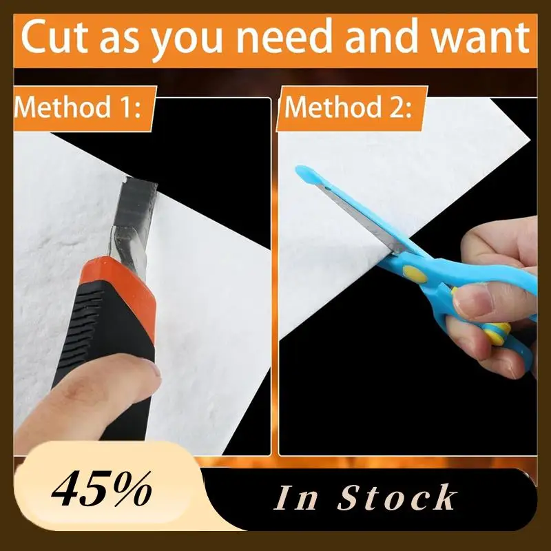 

The New 12 Pcs High Temperature Gasket Paper Fiber Gasket Material For Pellet Stove, Wood Stove