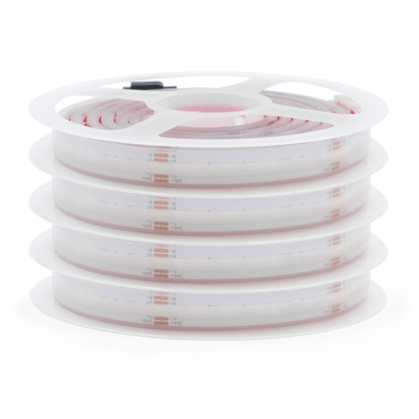 IP68 Waterproof RGB COB LED Strip 12V 24V Flexible LED Tape Ribbon High Bright 576LEDs/M Density Linear Lighting for Backlight