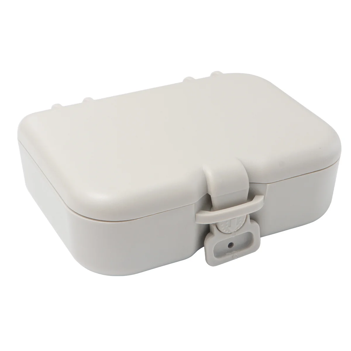 

1Pcs False Teeth Storage Box Denture Care Container Durable Plastic Mini Mirror Brush Travel Cleaning Tool Denture