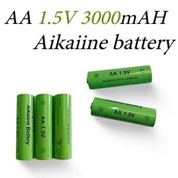 סוללה אלקלית נטענת AA 1.5V 3000mAh/1.5V פנס צעצועים שעון נגן MP3 החלפת סוללה 8 best sales mhr - №1