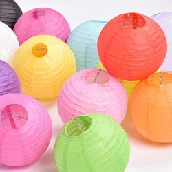 16inch 40cm 1pcs Multicolor Chinese Round Paper Lanterns Ball for Wedding Party Birthday Decor Baby Shower Supplies