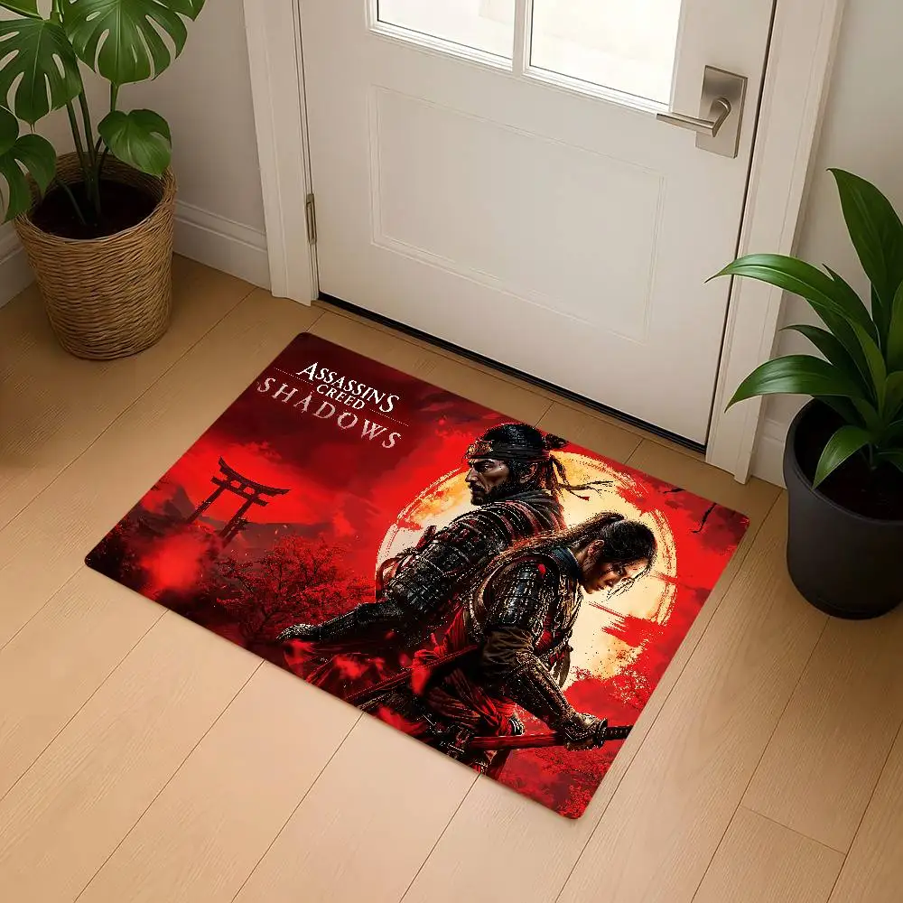 لعبة Assassin S Creed سجادة باب قابلة للغسل وغير قابلة للانزلاق لغرفة المعيشة أريكة كراسي منطقة حصيرة المطبخ منطقة السرير السجاد #3