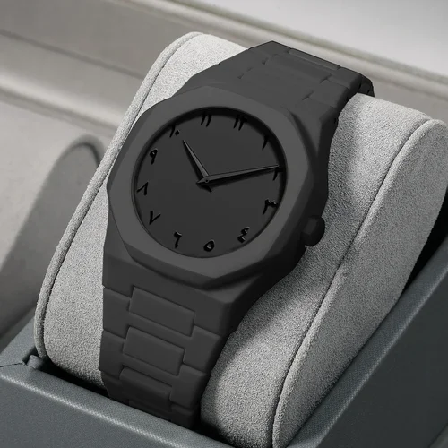 Reloj de cuarzo de diseño minimalista para hombre, correa de plástico ligera informal, relojes deportivos de negocios resistentes al agua, reloj creativo para hombre