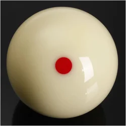 Professional Snooker Cue Ball Spot Measle Pool Billiard Practice Training Balls Red 6 Dot Spot Pool Standard 2-1/4