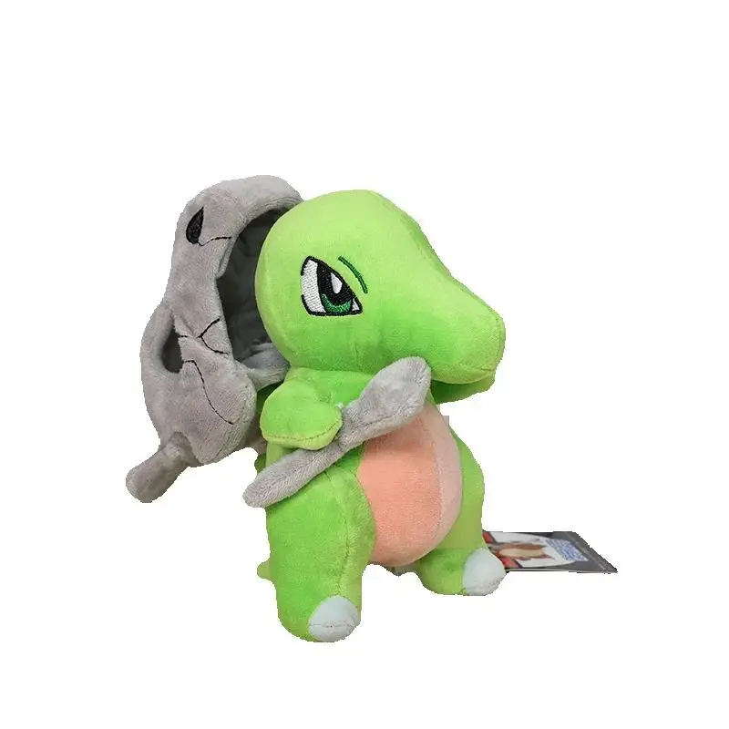 

Pokemon LEGENDS Z-A Green Shiny Cubone 7,2-дюймовая плюшевая игрушка, Nintendo Pokémon Switch Game Sleep Stuffed Animal Мультяшная плюшевая кукла