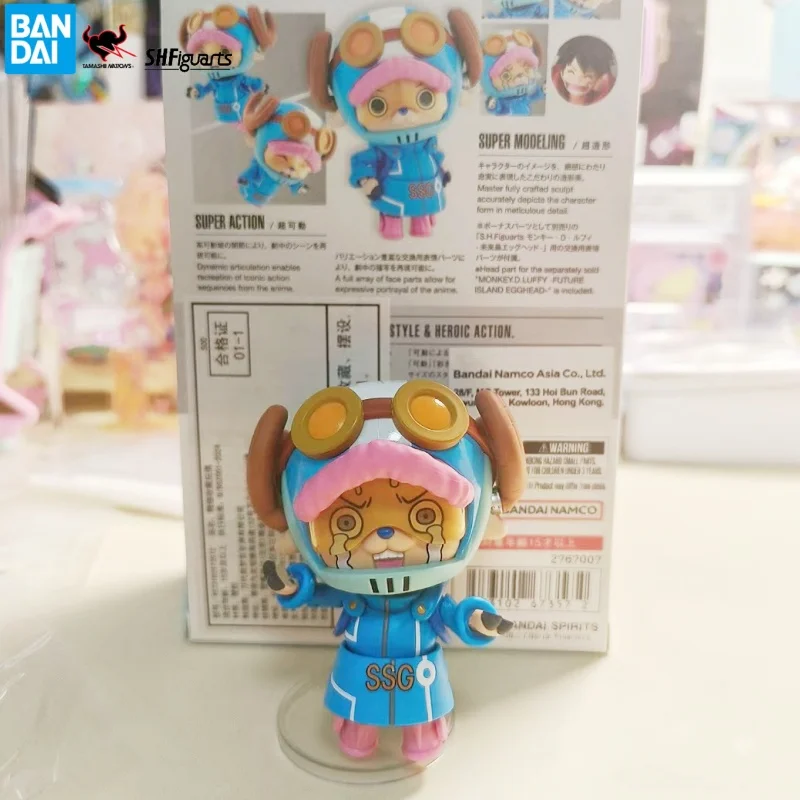 

В наличии: Оригинальная фигурка Bandai S.H.Figuarts Tony Tony Chopper Future Island Egghead, коллекционная игрушка One Piece, подарок
